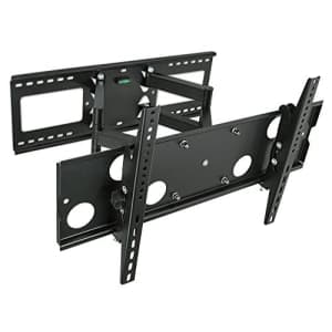 MOUNT-IT! Dual Arm Articulating TV Wall Mount [32" to 65" Displays] [165 lbs Capacity] Mounting for $76
