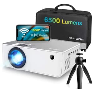 Fangor 1080p HD Bluetooth WiFi Projector for $190 Fangor 1080p HD Bluetooth WiFi Projector for $190