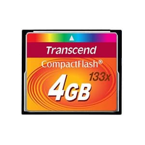 Transcend - Flash memory card - 4 GB - 133x - CompactFlash for $20