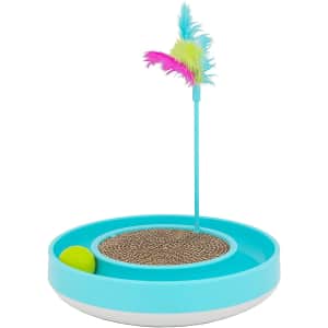 OurPets Wobble Scratch Track Cat Toy for $14