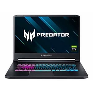 Acer Predator Triton 500 Thin & Light Gaming Laptop, Intel Core i7-9750H, GeForce RTX 2060 with for $1,499