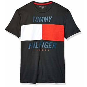 Tommy Hilfiger Men's Sport Short Sleeve Graphic T Shirt, Jet Black, XS for $17 Tommy Hilfiger Men's Sport Short Sleeve Graphic T Shirt, Jet Black, XS for $17