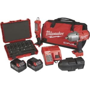 Milwaukee M18 FUEL Li-Ion Cordless 1/2" Impact Wrench Set for $399 Milwaukee M18 FUEL Li-Ion Cordless 1/2" Impact Wrench Set for $399