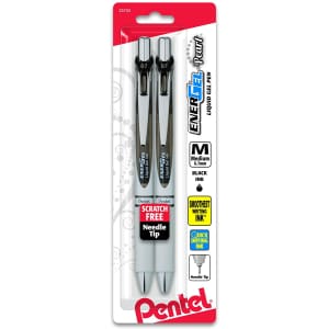 Pentel EnerGel Pearl Retractable Liquid Gel Pen 2-Pack for $3 Pentel EnerGel Pearl Retractable Liquid Gel Pen 2-Pack for $3