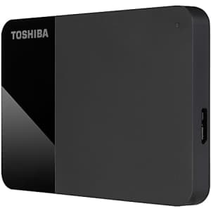 Toshiba Canvio Portable External Hard Drive: 2TB for $59, 4TB for $93