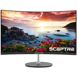 Sceptre 27" Curved LED Monitor for $162