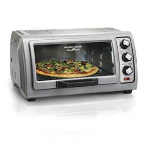 Hamilton Beach Countertop Toaster Oven Easy Reach with Roll-Top Door, 6-Slice & Auto Shutoff, for $62 Hamilton Beach Countertop Toaster Oven Easy Reach with Roll-Top Door, 6-Slice & Auto Shutoff, for $62