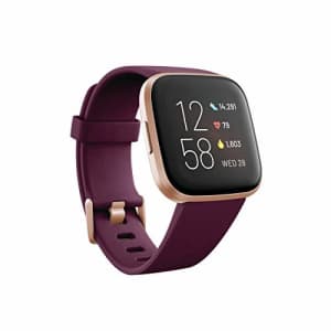 Fitbit Versa 2 Health and Fitness Smartwatch with Heart Rate, Music, Alexa Built-In, Sleep and Swim for $279 Fitbit Versa 2 Health and Fitness Smartwatch with Heart Rate, Music, Alexa Built-In, Sleep and Swim for $279