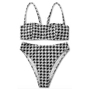 Sioro Women's Bandeau Bikini Swimsuit for $10