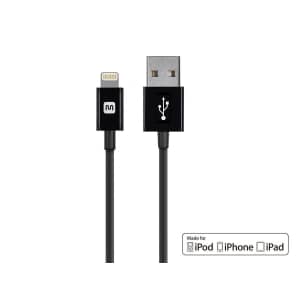 Monoprice Select Series 10-Foot Apple MFi-Certified Lightning to USB Cable: 2 for $11 Monoprice Select Series 10-Foot Apple MFi-Certified Lightning to USB Cable: 2 for $11