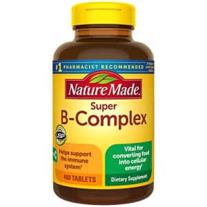 Super B-Complex with Vitamin C & Folic Acid 460 Tablets Nature Made---Mother's Day Gift for $18