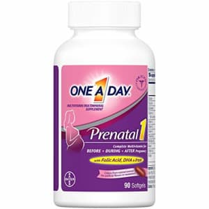 One A Day Women's Prenatal 1 Multivitamin, Supplement for Before, During, and Post Pregnancy, for $40