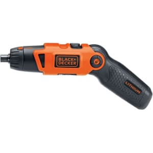 Black + Decker Cordless Screwdriver w/ Pivoting Handle for $23 Black + Decker Cordless Screwdriver w/ Pivoting Handle for $23