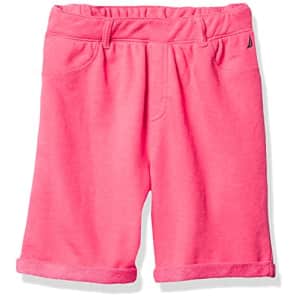 Nautica Girls' Solid Woven Short, Passion Pink, 5 for $16 Nautica Girls' Solid Woven Short, Passion Pink, 5 for $16