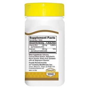21st Century Vitamin B-1 Tablets, 100 Mg, 110 Count for $6 21st Century Vitamin B-1 Tablets, 100 Mg, 110 Count for $6