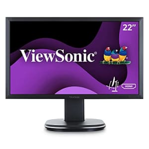 ViewSonic VG2249 22 Inch 1080p Ergonomic LED Monitor with HDMI DisplayPort and DaisyChain for Home for $200
