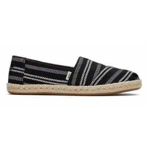 Toms Womens Alpargata Rope Espadrilles for $36 in cart