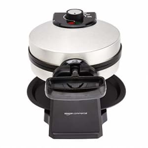 AmazonCommercial Waffle Maker, Stainles Steel, 1080 Watts for $31