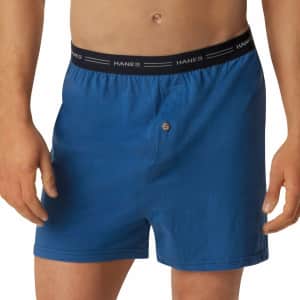 Hanes Men's ComfortSoft Tagless Boxer 5-Pack for $13 Hanes Men's ComfortSoft Tagless Boxer 5-Pack for $13
