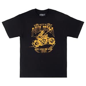 Metal Mulisha Men's Black Death T-Shirt, Small for $19