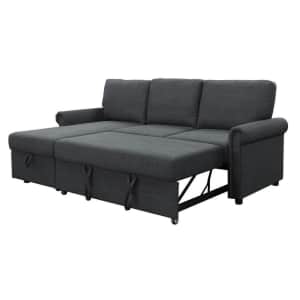 Abbyson Living Hamilton Reversible Storage Sectional Sofa w/ Pullout Bed for $699 for members