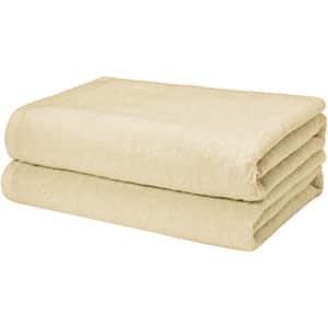 Amazon Basics Quick-Dry, Luxurious, Soft, 100% Cotton Towels, Linen - Set of 2 Bath Towels for $22 Amazon Basics Quick-Dry, Luxurious, Soft, 100% Cotton Towels, Linen - Set of 2 Bath Towels for $22