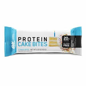 Optimum Nutrition Protein Cake Bites, Whipped Protein Bars, On the Go, Low Sugar, Protein Dessert, for $35