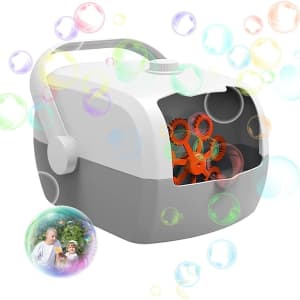 Ephiioniy Portable Soap Bubble Machine for $15 Ephiioniy Portable Soap Bubble Machine for $15