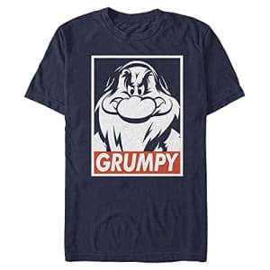 Disney Men's Princess Grumps T-Shirt, Navy Blue, Medium for $13 Disney Men's Princess Grumps T-Shirt, Navy Blue, Medium for $13