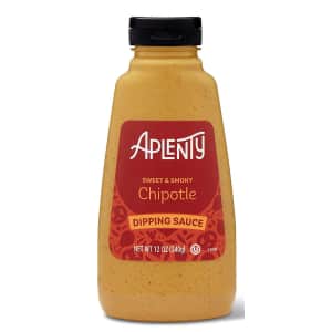 Aplenty Chipotle Dipping Sauce 12-oz. Bottle for $2