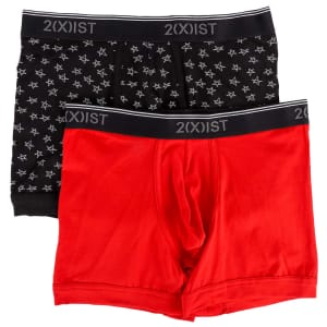 2(X)ist Men's Boxer Briefs 2-Pack for $7