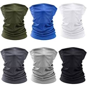 Suprbird UV Neck Gaiter 6-Pack for $12 Suprbird UV Neck Gaiter 6-Pack for $12