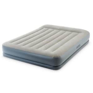 Intex Dura-Beam 12" Pillow Rest Queen Air Bed Mattress w/ Built-in Pump for $40