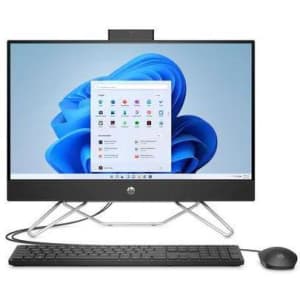 HP 4th-Gen. Ryzen 5 23.8" AIO Desktop PC w/ 512GB NVMe SSD for $750