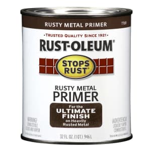 Rust-Oleum Rusty Metal Primer 1-Quart Can for $11 for members