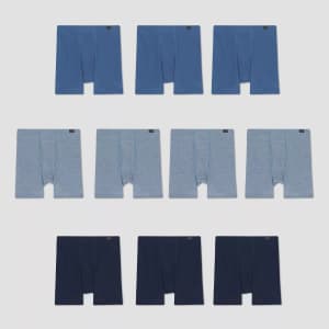 Hanes Men's FreshIQ Boxer Briefs w/ ComfortSoft Waistband 10-Pack for $18 Hanes Men's FreshIQ Boxer Briefs w/ ComfortSoft Waistband 10-Pack for $18