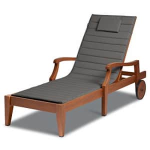 Classic Accessories Storigami Water-Resistant 80 x 26 Inch Chaise Lounge Cushion, Light Charcoal for $135 Classic Accessories Storigami Water-Resistant 80 x 26 Inch Chaise Lounge Cushion, Light Charcoal for $135