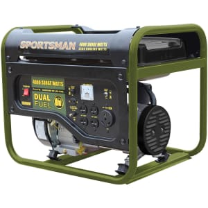 Sportsman 3,500W / 4,000W Dual-Fuel Generator for $299 Sportsman 3,500W / 4,000W Dual-Fuel Generator for $299
