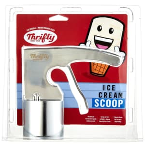 Thrifty Stainless Steel Cylindrical Ice Cream Scoop for $20 Thrifty Stainless Steel Cylindrical Ice Cream Scoop for $20