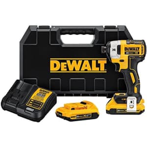 DEWALT 20V MAX XR Impact Driver Kit, Brushless, 3-Speed, 1/4-Inch, 2.0-Ah (DCF887D2) for $197 DEWALT 20V MAX XR Impact Driver Kit, Brushless, 3-Speed, 1/4-Inch, 2.0-Ah (DCF887D2) for $197