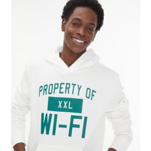 Aeropostale Men's Property of Wi-Fi Pullover Hoodie for $10 Aeropostale Men's Property of Wi-Fi Pullover Hoodie for $10