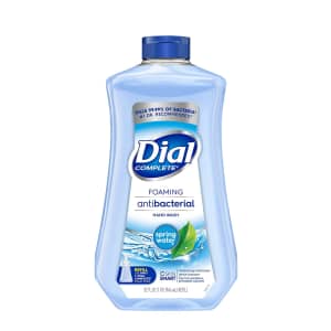 Dial Complete Foaming Antibacterial Hand Soap 32-oz. Refill for $2.79 via Sub & Save Dial Complete Foaming Antibacterial Hand Soap 32-oz. Refill for $2.79 via Sub & Save