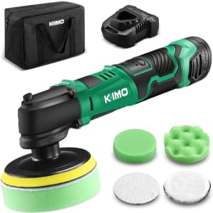Kimo Cordless Buffer/Polisher Kit for $90 Kimo Cordless Buffer/Polisher Kit for $90