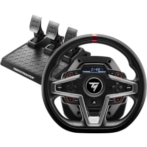 Thrustmaster T248 Racing Wheel & Magnetic Pedals for PS5, PS4, & PC for $340