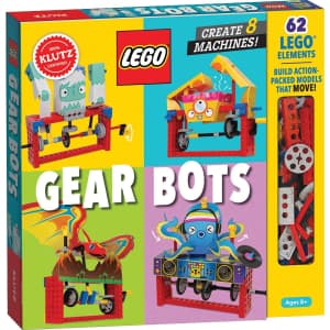 Klutz LEGO Gear Bots Activity Kit for $20