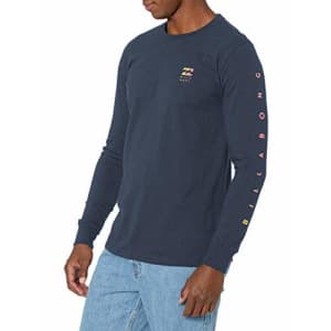 Billabong Men's Long Sleeve Premium Logo Graphic Tee T-Shirt, Navy Unity LS, S for $14 Billabong Men's Long Sleeve Premium Logo Graphic Tee T-Shirt, Navy Unity LS, S for $14