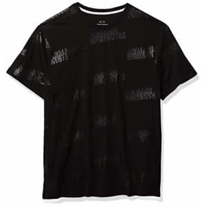 A|X Armani Exchange Men's T-Shirt, Black 3D Logo, S for $40 A|X Armani Exchange Men's T-Shirt, Black 3D Logo, S for $40