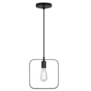 BH&G Minimalist Matte Black Steel Pendant Light for $9 BH&G Minimalist Matte Black Steel Pendant Light for $9
