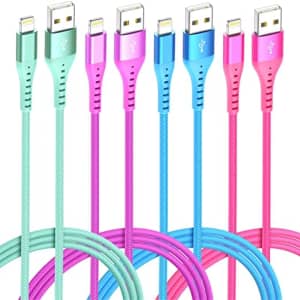 Xnewcable MFi Certified 6-Foot Lightning Cable 4-Pack for $40