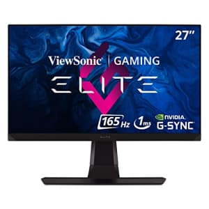 ViewSonic ELITE XG270QG 27 Inch 1440p 1ms 165Hz Gaming Monitor with GSYNC, IPS Nano Color, Elite for $700